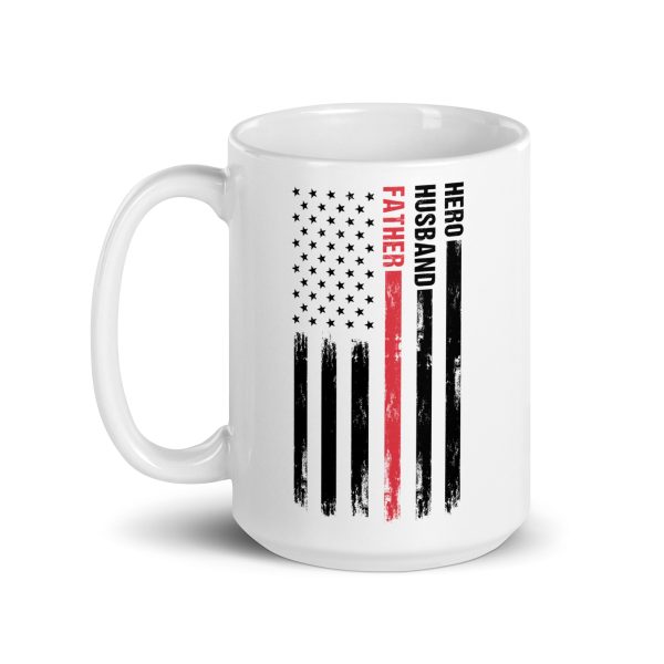 Hero Husband Father Funny Coffee Mug / Cup - Image 5