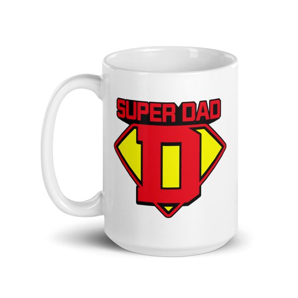 Super dad Funny Coffee Mug / Cup - Image 5