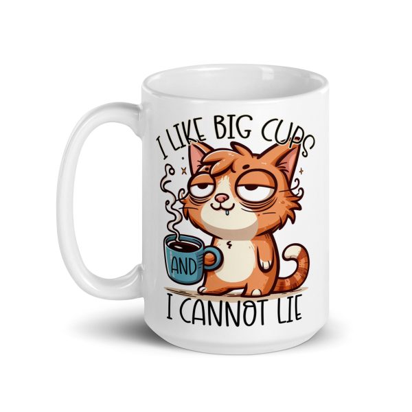 I like big cups I cannot lie funny coffee mug / cup - Image 5