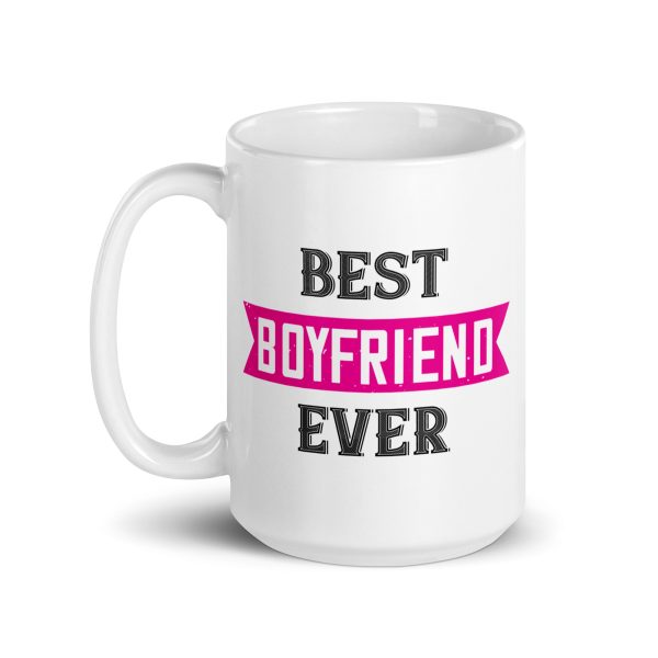 Best boyfriend ever funny coffee mug / cup - Image 5