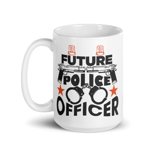 Future police officer funny coffee mug / cup - Image 5