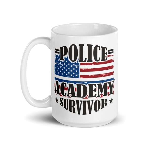 Police academy survivor funny coffee mug / cup - Image 5