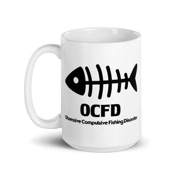 Obsessive compulsive fishing disorder funny coffee mug / cup - Image 5