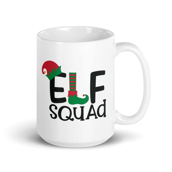 Elf squad Funny Coffee Mug / Cup - Image 4