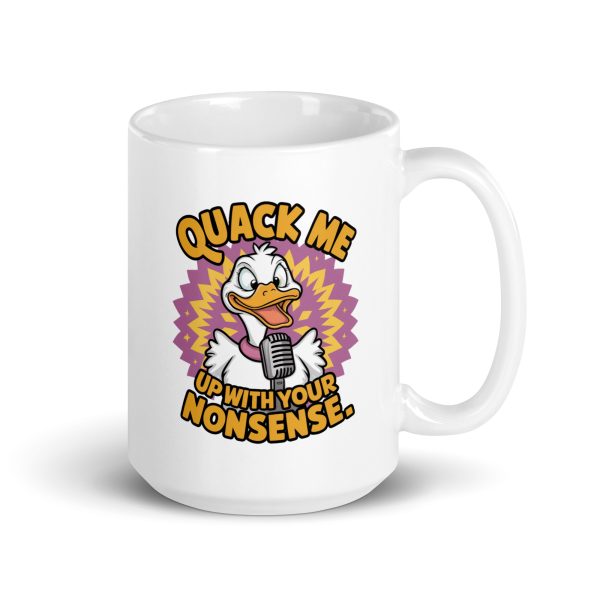 Quack me up with your nonsense funny coffee mug / cup - Image 4