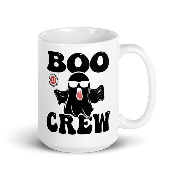 Boo crew funny Halloween coffee mug / cup - Image 4