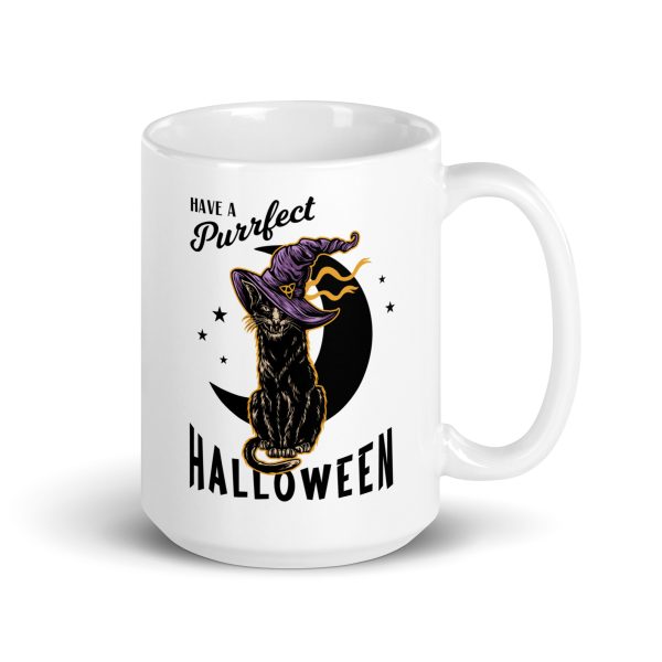 Have a purrfect Halloween funny Halloween coffee mug / cup - Image 4