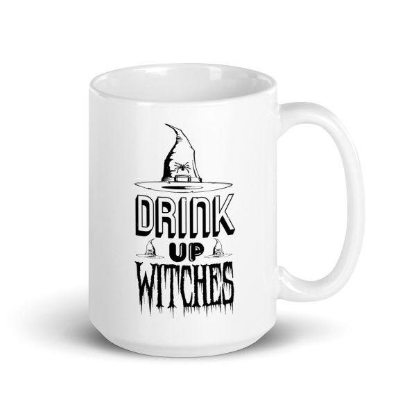 Drink up witches funny Halloween coffee mug / cup - Image 4