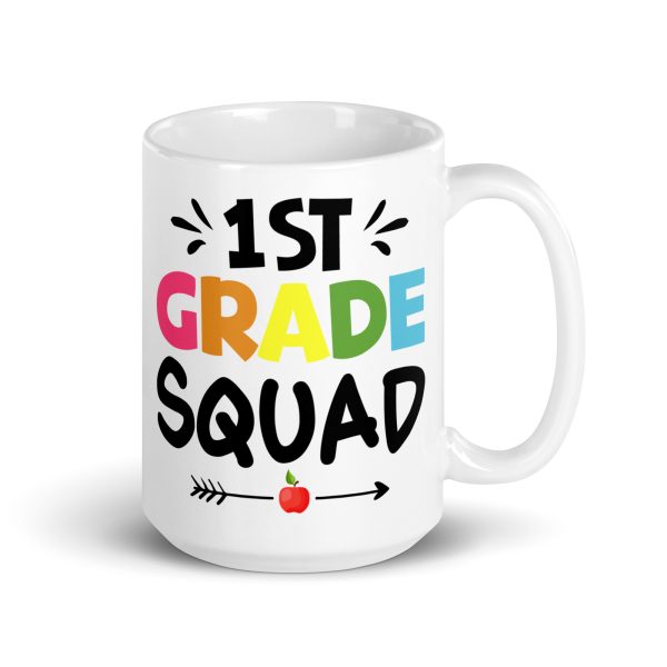 1st grade squad funny coffee mug / cup - Image 4