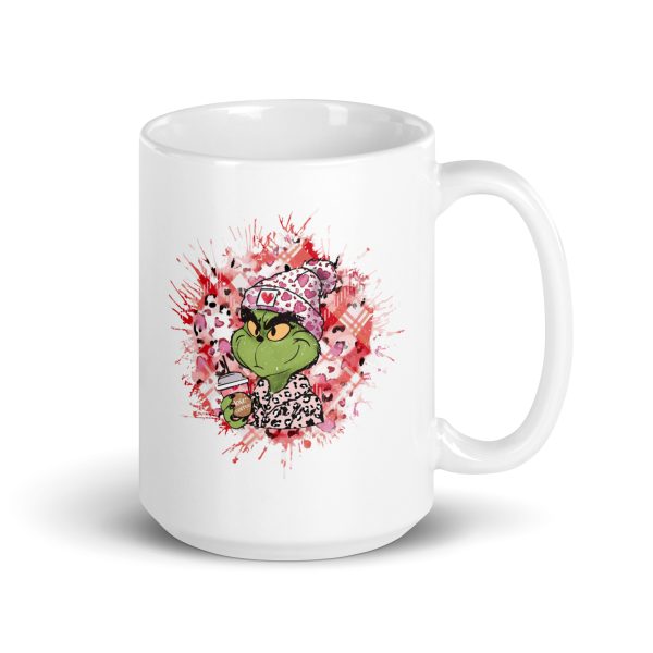 Coffee grinch funny coffee mug / cup - Image 4