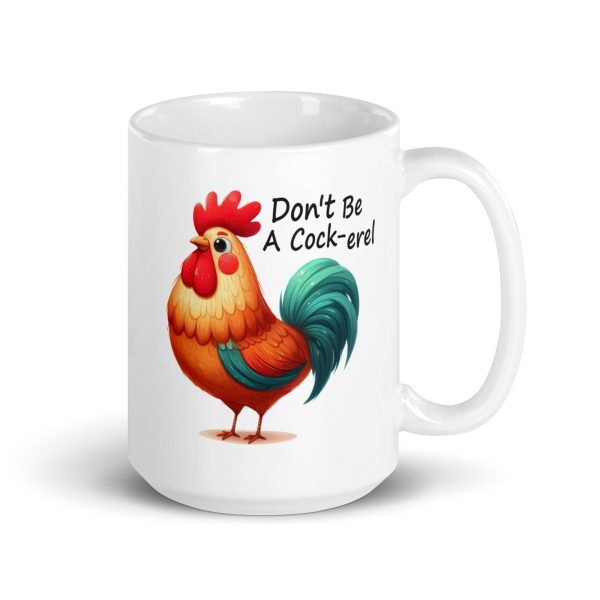 Don't be a cock-erel funny coffee mug / cup - Image 4