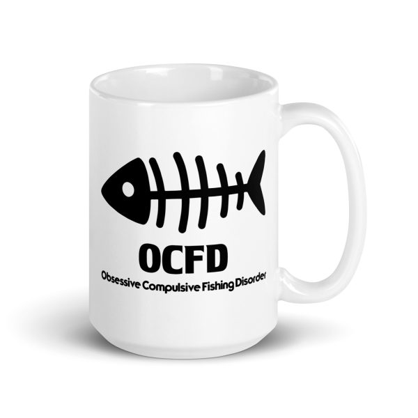 Obsessive compulsive fishing disorder funny coffee mug / cup - Image 4