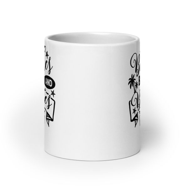 Beaches booze and besties Funny Coffee Mug / Cup - Image 9