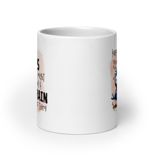 Keep rolling your eyes you might find a brain back there funny coffee mug / cup - Image 9