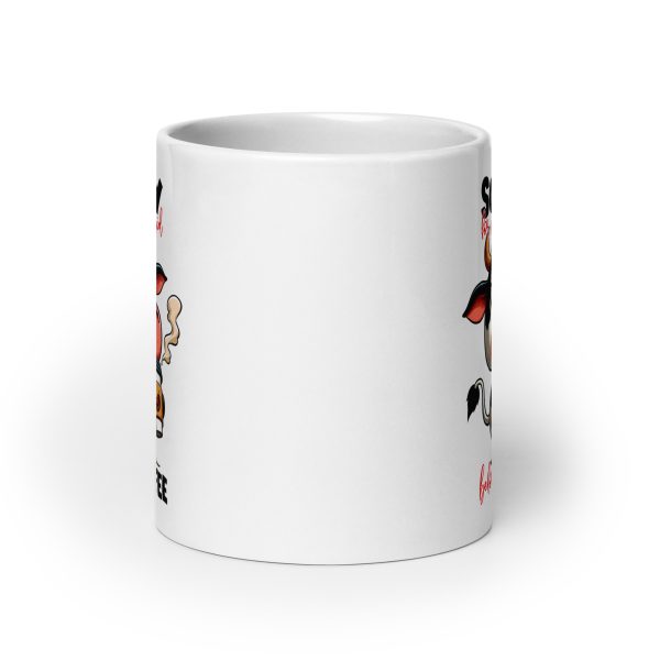 Sorry for what I said before coffee funny cow coffee mug / cup - Image 9