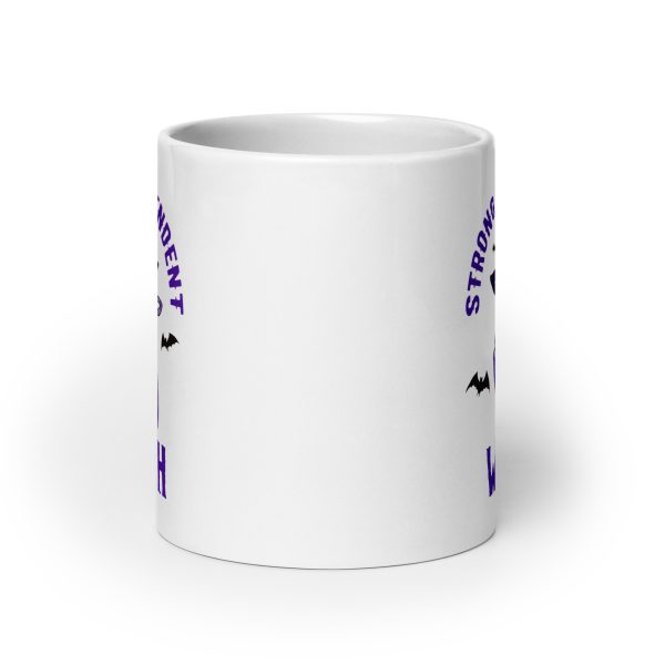 Strong independent witch funny Halloween coffee mug / cup - Image 9