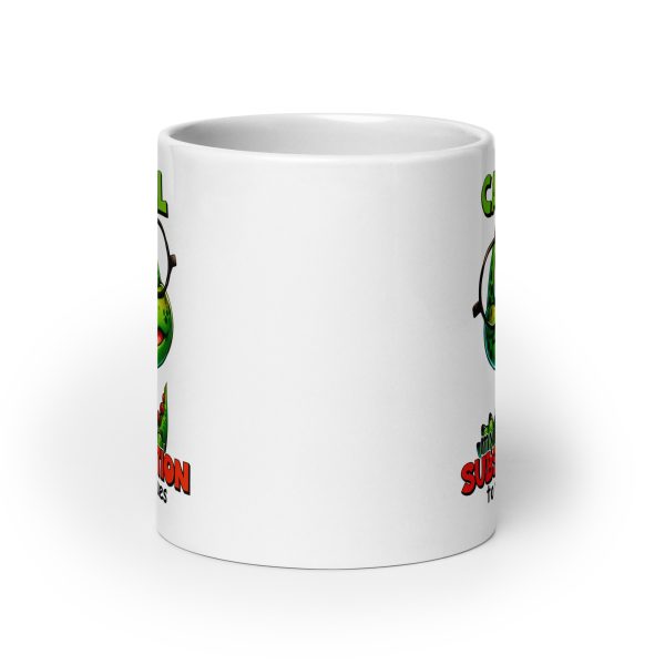 Cancel my subscription to your issues funny dinosaur coffee mug / cup - Image 9