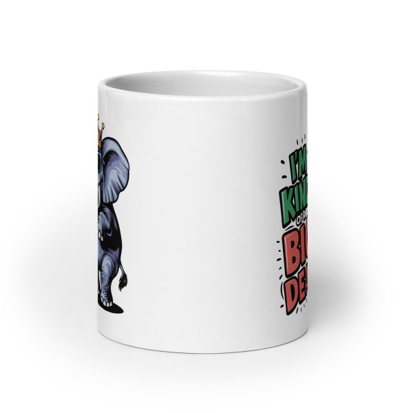 I'm kind of a big deal funny elephant coffee mug / cup - Image 9