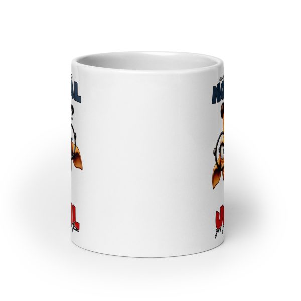 Everyone seems normal until you get to know them funny giraffe coffee mug / cup - Image 9