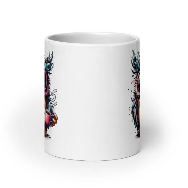 I'm not a morning person funny owl coffee mug / cup - Image 9