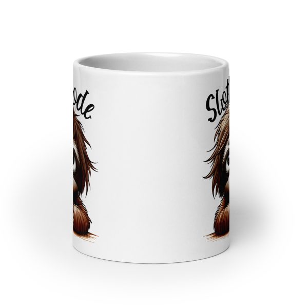 Sloth mode funny sloth coffee mug / cup - Image 9