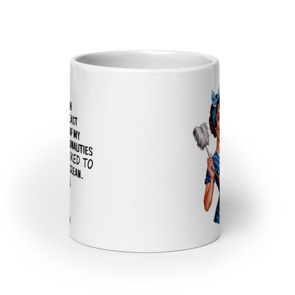 I wish at least one of my personalities liked to clean funny coffee mug / cup - Image 9