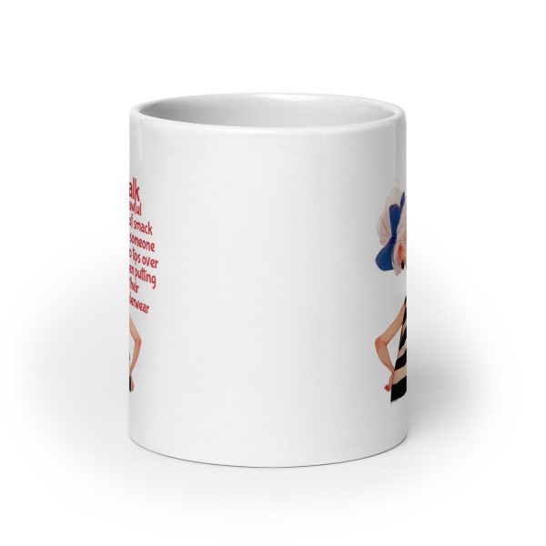 I talk an awful lot of smack for someone who tips over when putting on their underwear funny coffee mug / cup - Image 9