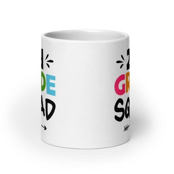 2nd grade squad funny coffee mug / cup - Image 9