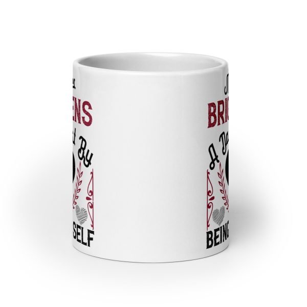 My sister brightens a day just by being herself funny coffee mug / cup - Image 9