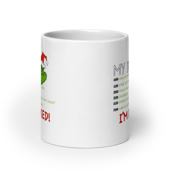 My day grinch funny coffee mug / cup - Image 9