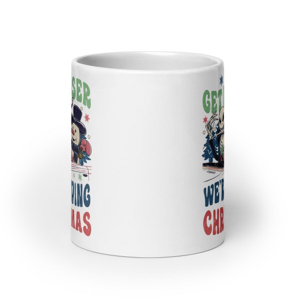 Get in loser we're saving Christmas funny coffee mug / cup - Image 9