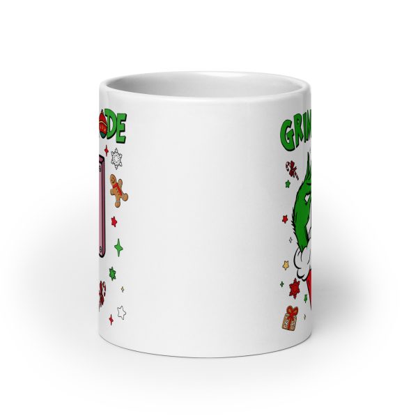 Grinch mode on funny coffee mug / cup - Image 9