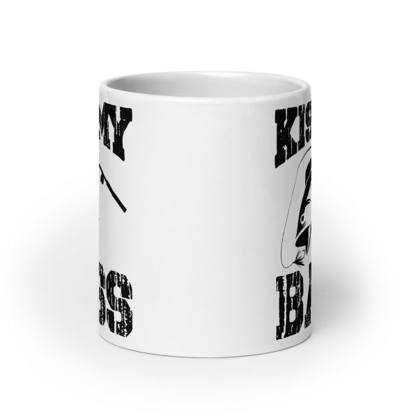 Kiss my bass funny coffee mug / cup - Image 9