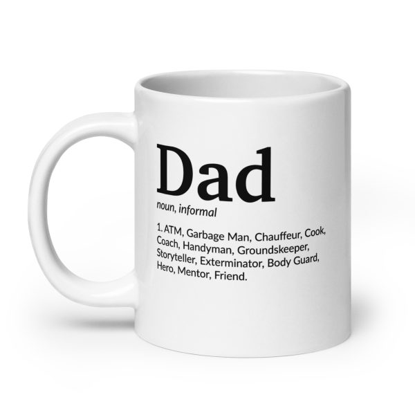 Dad noun Funny Coffee Mug / Cup - Image 8