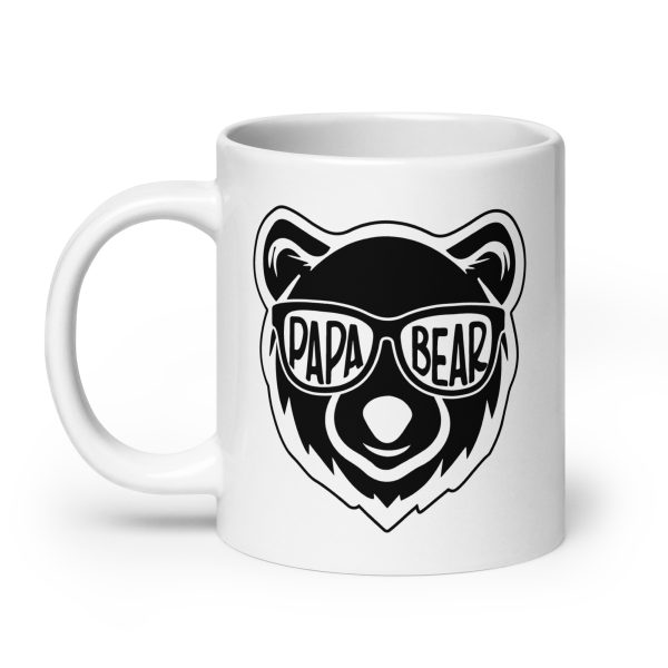 Papa bear Funny Coffee Mug / Cup - Image 8