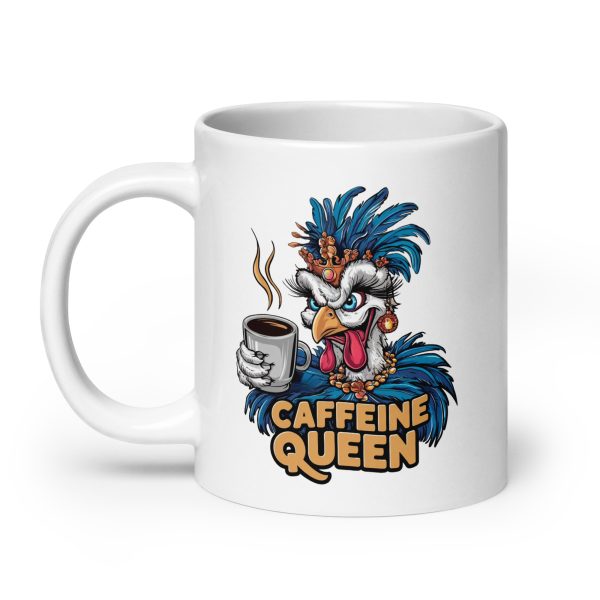 Caffeine Queen funny coffee mug / cup - Image 8