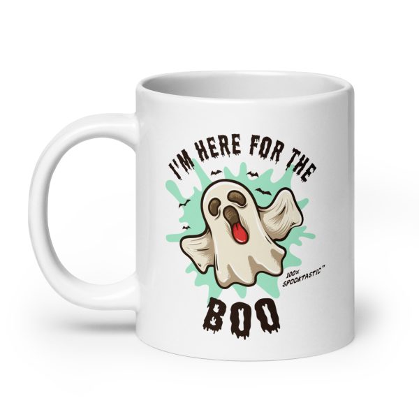 I'm here for the boo funny Halloween coffee mug / cup - Image 8