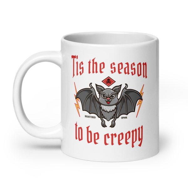 Tis the season to be creepy funny Halloween coffee mug / cup - Image 8