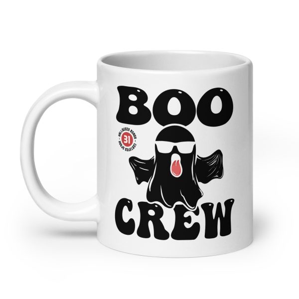 Boo crew funny Halloween coffee mug / cup - Image 8