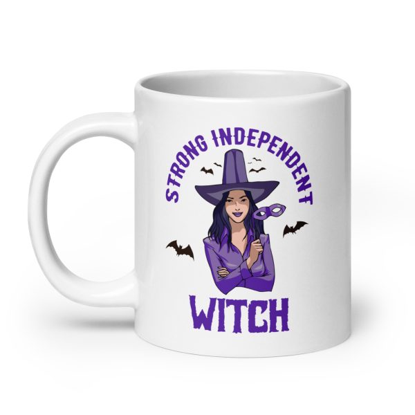 Strong independent witch funny Halloween coffee mug / cup - Image 8