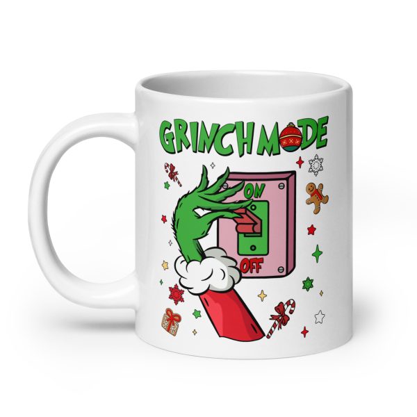 Grinch mode on funny coffee mug / cup - Image 8