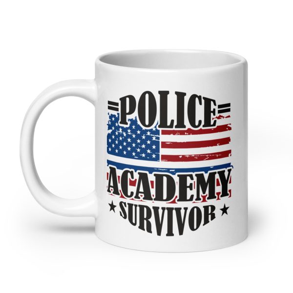 Police academy survivor funny coffee mug / cup - Image 8