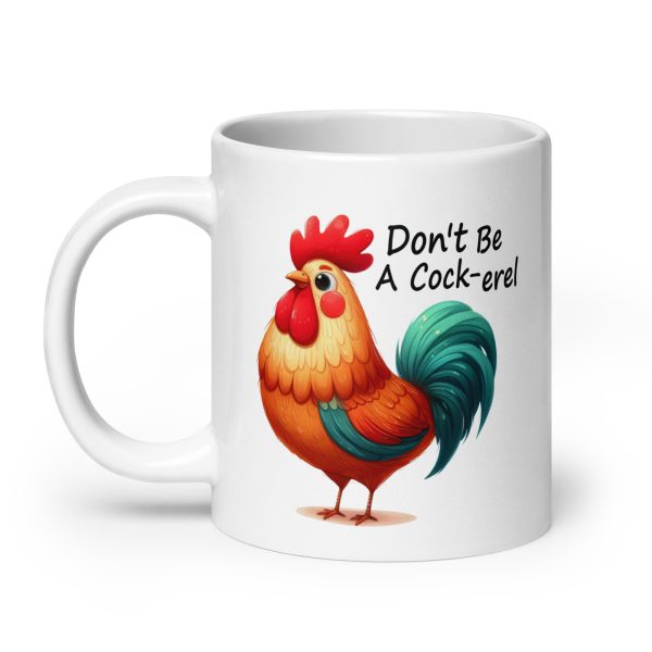 Don't be a cock-erel funny coffee mug / cup - Image 8