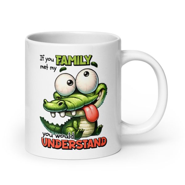 If you met my family you would understand Funny Coffee Mug / Cup - Image 7