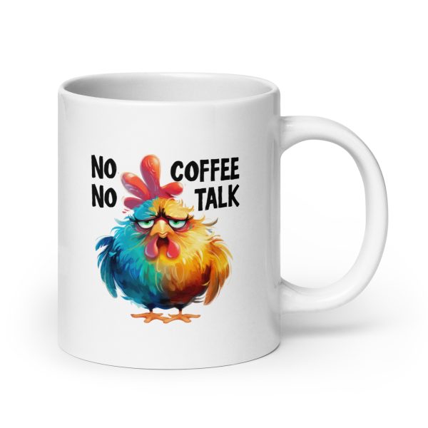 No coffee no talk funny coffee mug / cup - Image 7