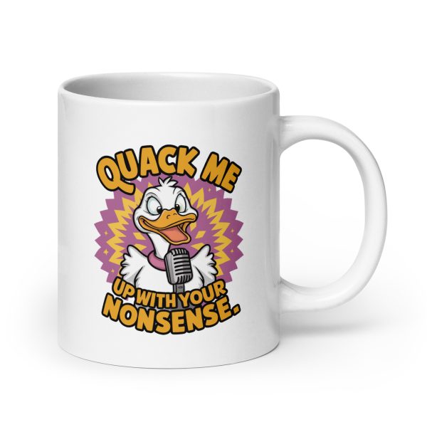 Quack me up with your nonsense funny coffee mug / cup - Image 7