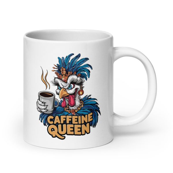 Caffeine Queen funny coffee mug / cup - Image 7