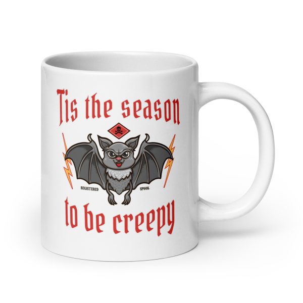 Tis the season to be creepy funny Halloween coffee mug / cup - Image 7