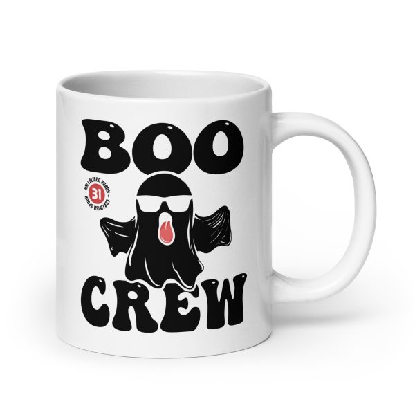 Boo crew funny Halloween coffee mug / cup - Image 7