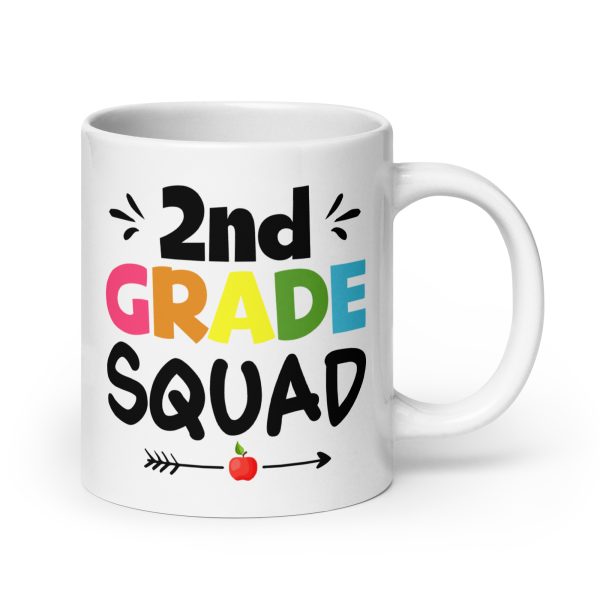 2nd grade squad funny coffee mug / cup - Image 7